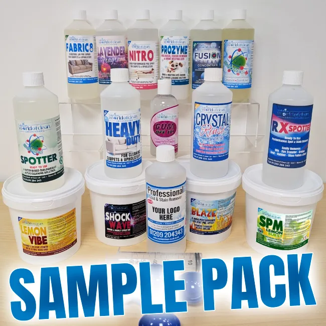 Worldofclean sample pack